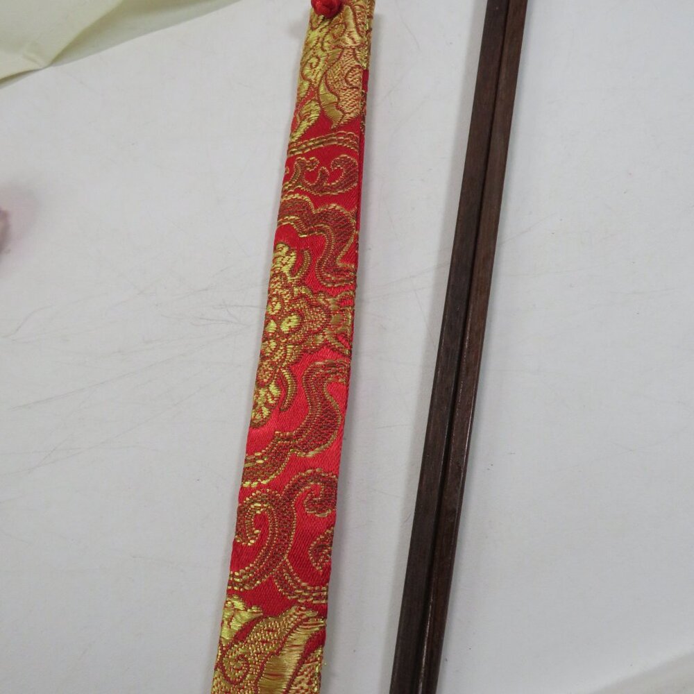 Asian Red & Gold (6) Table Setting Set - Picture 10 of 11